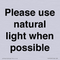 PV10529: Please use natural light when possible