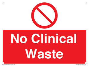 PV10541: No Clinical Waste