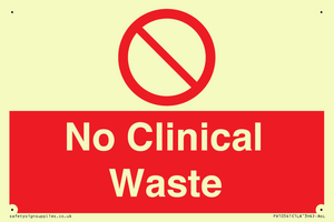 PV10541: No Clinical Waste