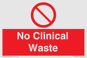 PV10541: No Clinical Waste