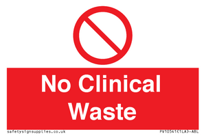 PV10541: No Clinical Waste