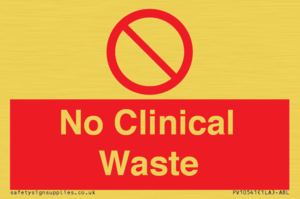 PV10541: No Clinical Waste