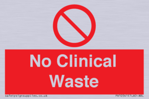 PV10541: No Clinical Waste
