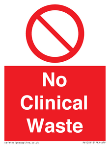 PV10541: No Clinical Waste