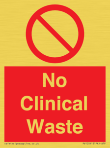 PV10541: No Clinical Waste