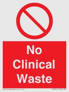 PV10541: No Clinical Waste