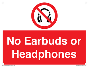 PV10565: No Earbuds or Headphones