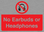 PV10565: No Earbuds or Headphones