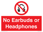 PV10565: No Earbuds or Headphones