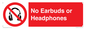 PV10565: No Earbuds or Headphones