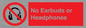 PV10565: No Earbuds or Headphones