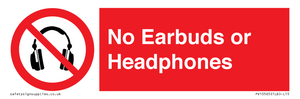 PV10565: No Earbuds or Headphones