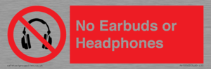 PV10565: No Earbuds or Headphones