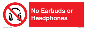 PV10565: No Earbuds or Headphones