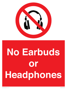 PV10565: No Earbuds or Headphones