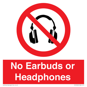 PV10565: No Earbuds or Headphones