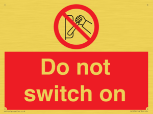 PV10702: Do not switch on