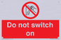 PV10702: Do not switch on