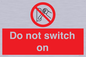PV10702: Do not switch on
