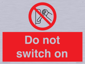 PV10702: Do not switch on