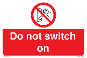 PV10702: Do not switch on