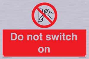 PV10702: Do not switch on