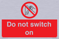 PV10702: Do not switch on