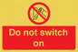 PV10702: Do not switch on
