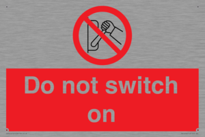 PV10702: Do not switch on