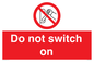 PV10702: Do not switch on