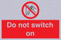 PV10702: Do not switch on
