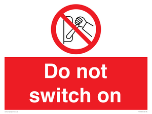 PV10702: Do not switch on