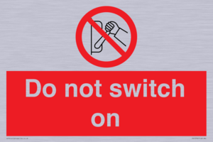 PV10702: Do not switch on