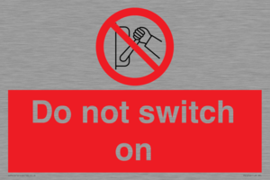 PV10702: Do not switch on