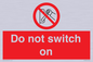 PV10702: Do not switch on