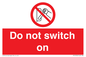 PV10702: Do not switch on