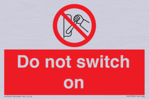 PV10702: Do not switch on