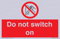 PV10702: Do not switch on