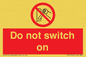 PV10702: Do not switch on