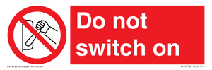 PV10702: Do not switch on