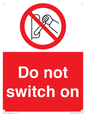 PV10702: Do not switch on