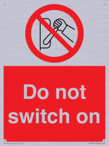 PV10702: Do not switch on