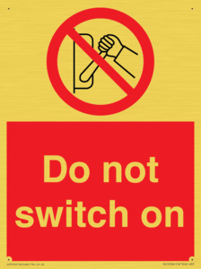 PV10702: Do not switch on