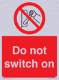 PV10702: Do not switch on