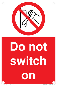 PV10702: Do not switch on