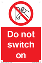 PV10702: Do not switch on