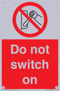 PV10702: Do not switch on