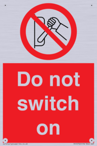 PV10702: Do not switch on