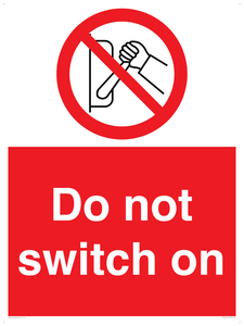 PV10702: Do not switch on