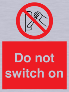 PV10702: Do not switch on